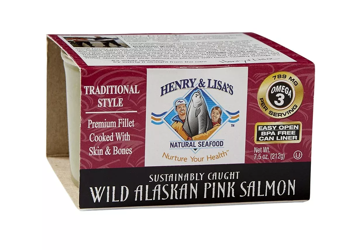 Henry & Lisa's Natural Seafood Traditional Style Wild Alaskan Pink Sal