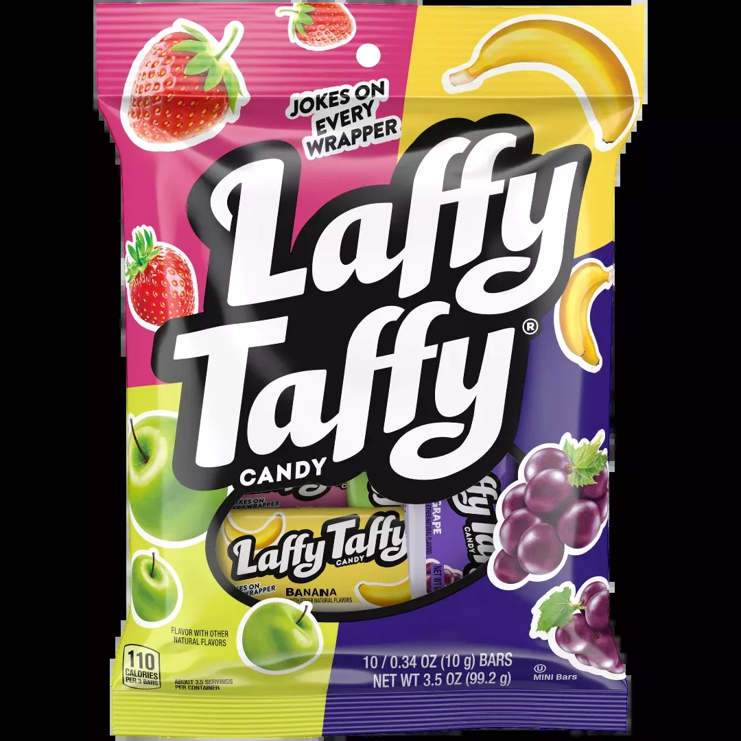 Laffy Taffy Assorted Minis Peg Bag - 3.5oz (99.2g)