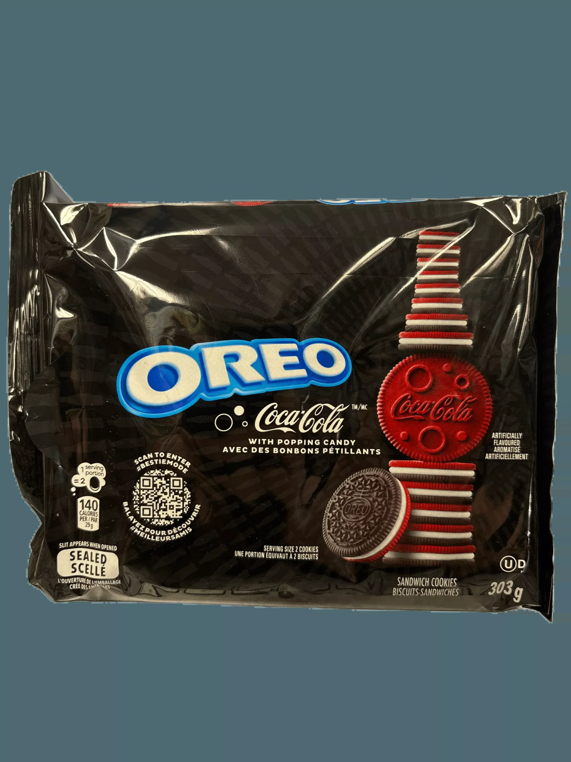 Oreo Coca Cola With Popping Candy 303G