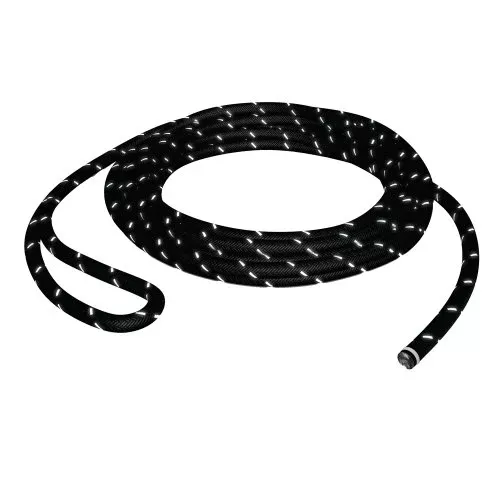 TACO Metals Taco Flex Vinyl Rub Rail Kit - Black w/White Insert
