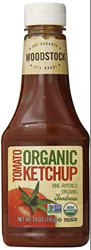 Woodstock Organic Tomato Ketchup, 12 Ounce (Pack of 16)